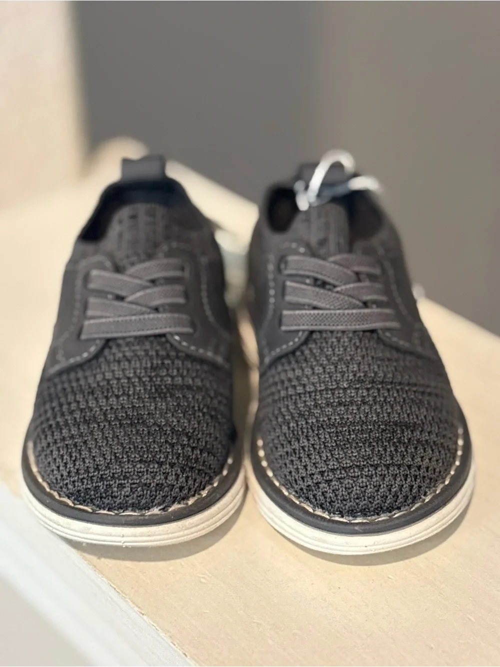 Cat And Jack Shane Knit Dress Formal Wedding Church Shoes Gray Toddler Sz 5 NEW